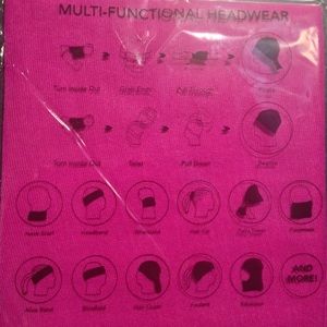 purple multifunctional headband